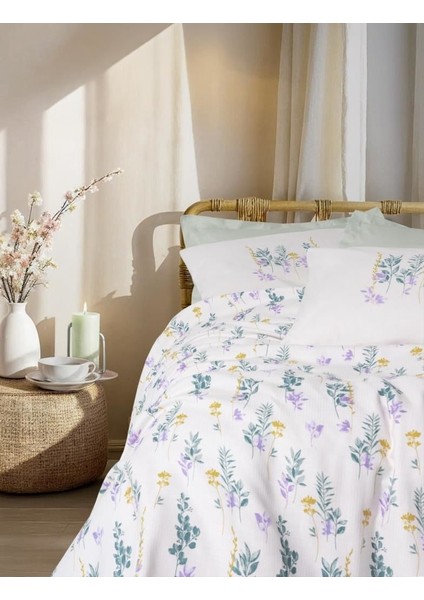 Estiva Çift Kişilik Pike Takımı Twig Mint modelleri