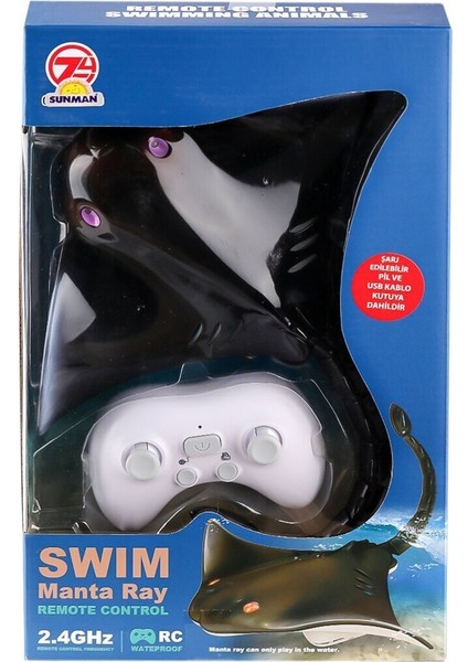 5106 Kumandalı Işıklı Vatoz Balığı