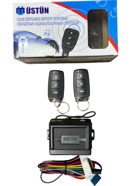 12 Volt Uzaktan Kumanda Açma Kapama Merkezi Kilit Key 43