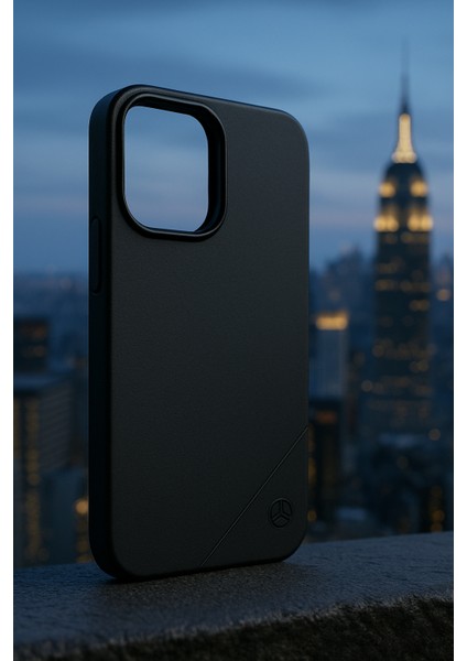 iPhone 16 Pro Max Premium Siyah Deri Serisi Koruyucu Kılıf modelleri