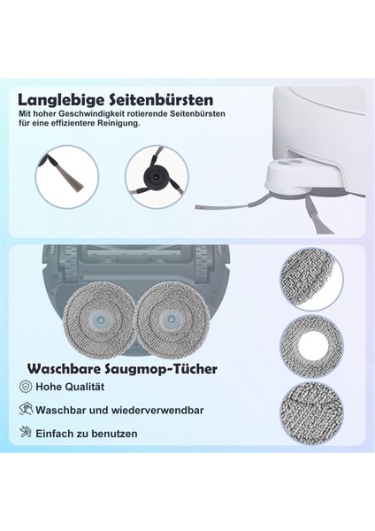 Dreame X40 Ultra Komple / X40 Master Robot Vakum Süpürge, Ana Fırça, Filtreler Için Uyumlu Aksesuar Değiştirme (Yurt Dışından) fiyatları