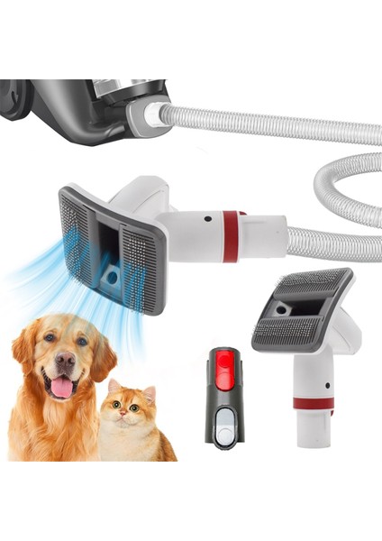 Dyson V6 V7 V7 V8 V11 V11 V15 Vakum Süpürge Yedek Parçalar Köpek Kedi Pet Bakım Fırçası Damat Aracı (Yurt Dışından) indirimleri