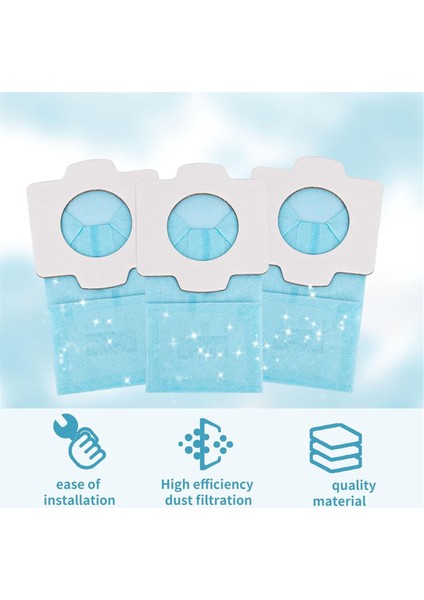 Makita DCL182, CL107, CL072 Için 10'lu Kağıt Paket Elektrikli Süpürge (Yurt Dışından) modelleri