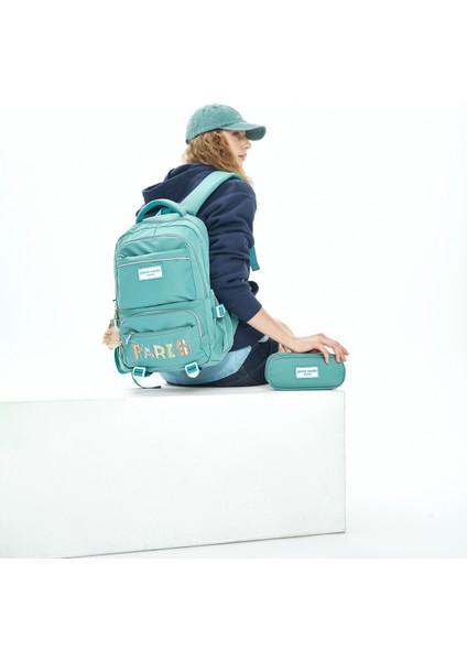 Pierre Cardin Unisex Okul Çanta Seti PCSET07PC34402-YEŞIL fiyatları