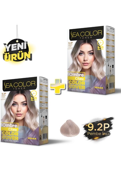 – 9.2p Pembe Inci Ombre Saç Cilası