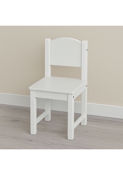 Sundvık Çocuk Sandalyesi 55 x 29 x 28 cm Gri Masif Çam Oyun Alanına Uygun fiyatları
