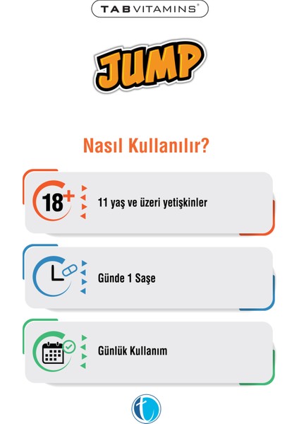 Jump 30 Saşe L-Arjinin, L-Ornitin, L-Lizin, Alfa Gpc fırsatları