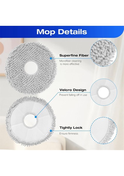 Dreame X40 ULTRA/L40 ULTRA/S20 Pro Ultra Elektrikli Süpürge Parçaları (Yurt Dışından) indirimleri