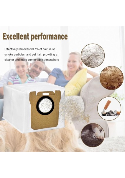 Dream L10S Ultra Robot Vakum Aksesuarları Kiti Ana Yan Fırça Hepa Filtreler Paspas Pedleri Toz Çanta (Yurt Dışından) fiyatları