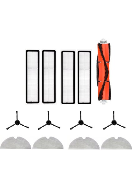 Roborock Qrevo Curv/qrevo Edge Robot Vakum Için Yedek Parçalar, Aksesuarlar Ana Fırça, Paspas, Vakum Torbaları Içerir (Yurt Dışından) modelleri