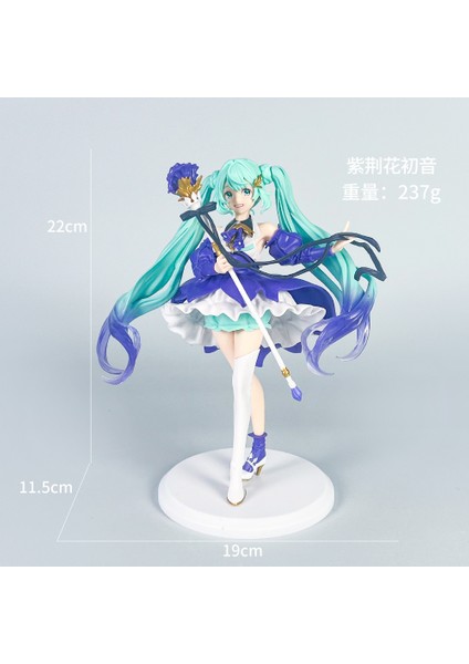 Hatsune Miku Ement Anime Modeli Süsleme Dekorasyonu (Yurt Dışından)