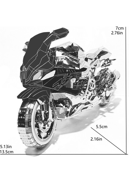 Yeni 3D Mini Üç Boyutlu Metal Karikatür Yapboz Dıy Montajlı Model Doğum Günü (Yurt Dışından)