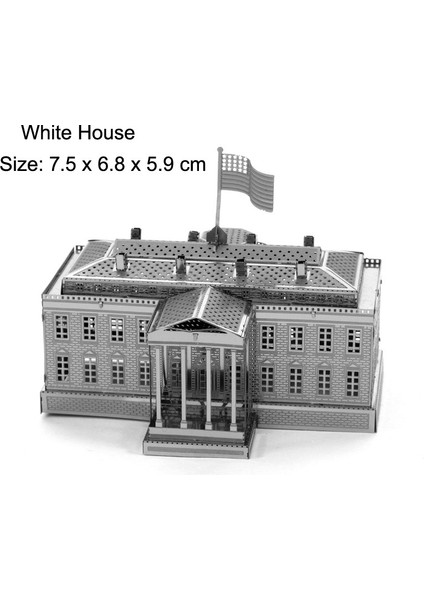 Yeni 3D Mini Üç Boyutlu Metal Yapboz Karikatür Yapboz Modeli Doğum Günü Hediyesi (Yurt Dışından)