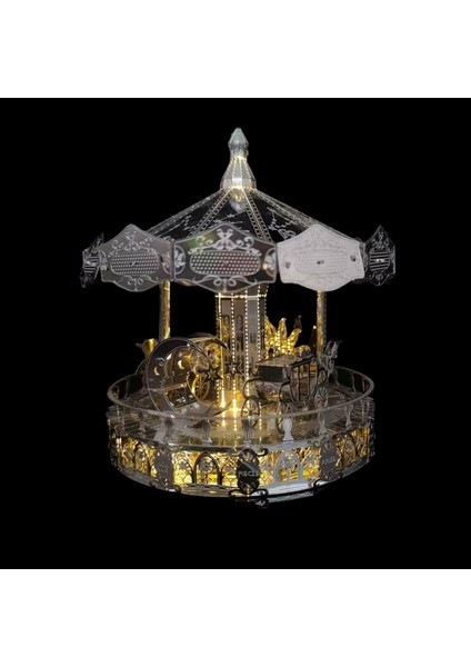 Yeni 3D Mini Üç Boyutlu Metal Çizgi Film Puzzle Yapboz Modeli Doğum Günü (Yurt Dışından)