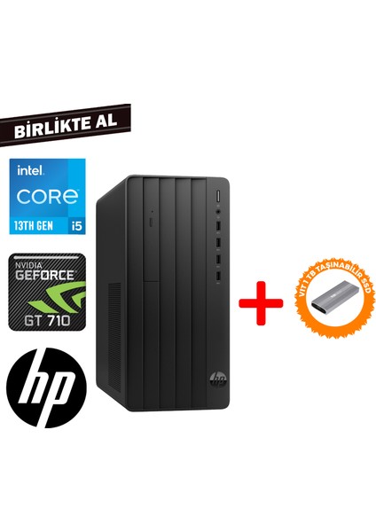 Pro 290 G9 I5-13500 8gb 512GB SSD 4 GB GT710 W11P Masaüstü Pc + Vıt 1 Tb SSD 624A6ET 083