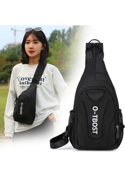 Arada Modaya Uygun Göğüs Çantası Çok Işlevli Sırt Çantası Çocuk Çantası Boş Zaman Çantası Unisex (Yurt Dışından) fiyatları