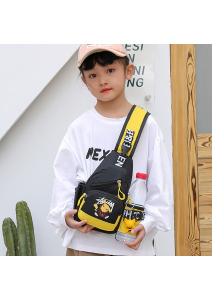 Erkek Çocuk Tek Omuzlu Messenger Sırt Çantası Açık Hava Çantası Bozuk Para Cüzdanı (Yurt Dışından) fiyatları