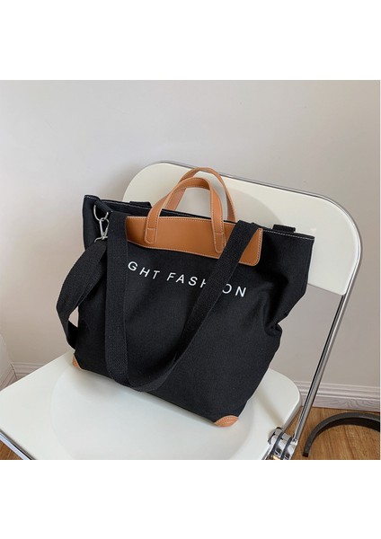 Büyük Kapasiteli Kanvas Çanta (Yurt Dışından)