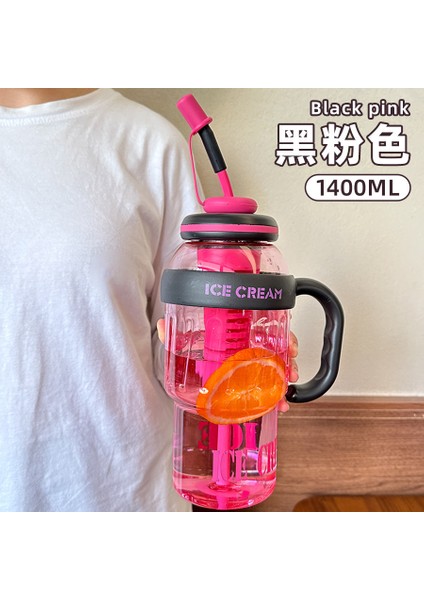 Pipet Bardak Buz Ba Fincan Çaydanlık Yaz Büyük Kapasiteli Su Bardağı Kadın Yüksek Sıcaklığa Dayanıklı Yüksek Değerli Plastik Bardak Bardak (Yurt Dışından)