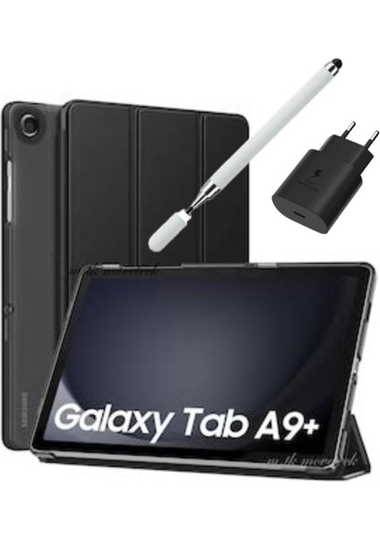 Galaxy Tab A9 Plus 8gb 256GB 11'' Ekran Gary Kalem Kılıf Cam Şarj Başlık KLAVYE+MOUSE ( Türkiye Garatili) fiyatları