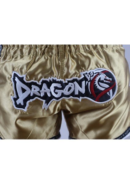 MT3076 Shiny Muay Thai Gold Kick Boks Şortu fırsatları
