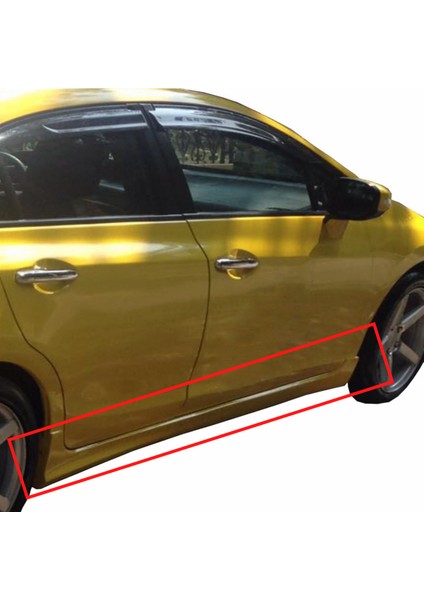 Honda Fb7 2012-2015 Modulo Marşpiyel (( Boyasız ))