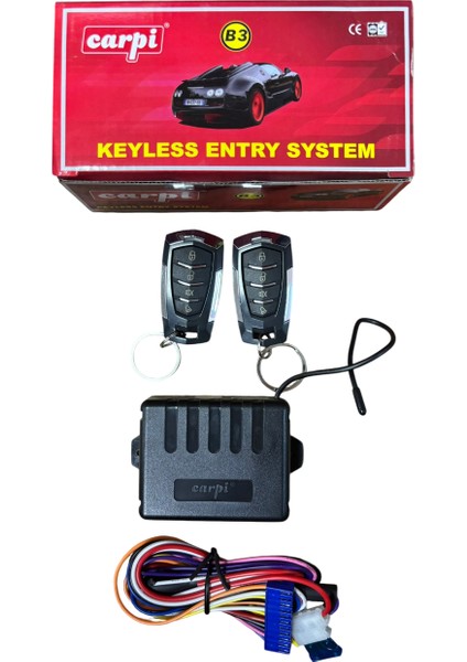 12 Volt Uzaktan Kumanda Açma Kapama Merkezi Kilit BR460 26 07