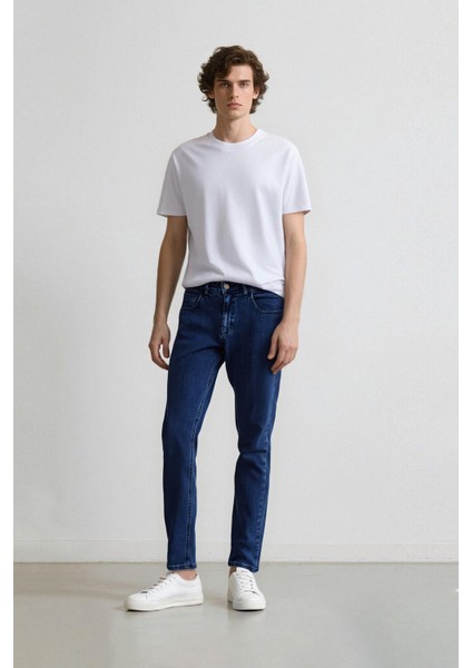 Sergio Regular Fit Normal Kalıp Normal Bel Boru Paça Jean Pantolon E3311AX25SP