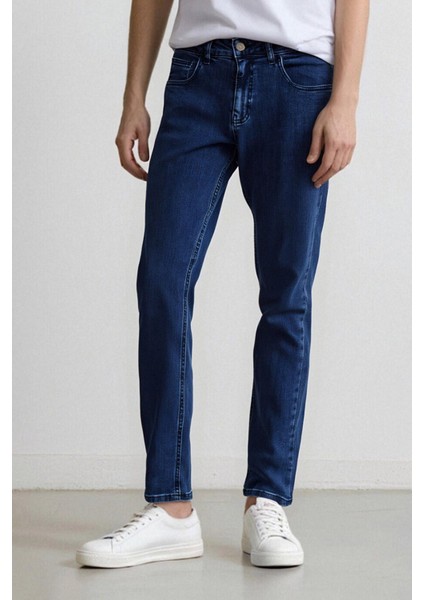 Sergio Regular Fit Normal Kalıp Normal Bel Boru Paça Jean Pantolon E3311AX25SP