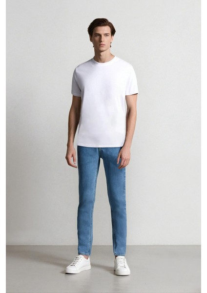 Sergio Regular Fit Normal Kalıp Normal Bel Boru Paça Jean Pantolon E3322AX25SP