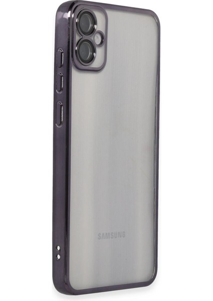 Samsung Galaxy A05 Kılıf Razer Lensli Silikon - Mor Ynsmr fiyatları