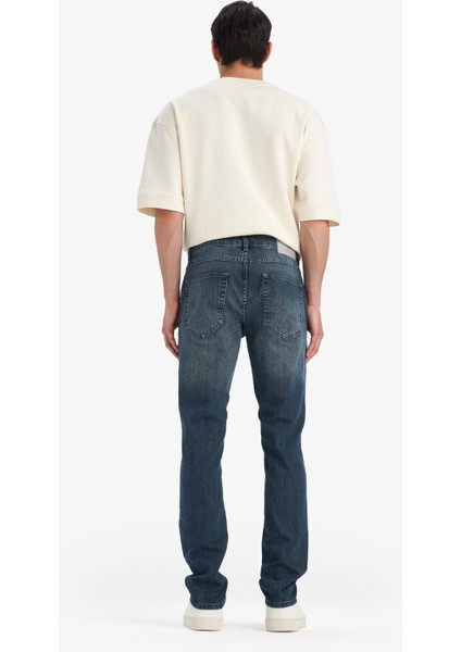 Pedro Slim Fit Dar Kalıp Normal Bel Dar Paça Jean Pantolon E9282AX25SP