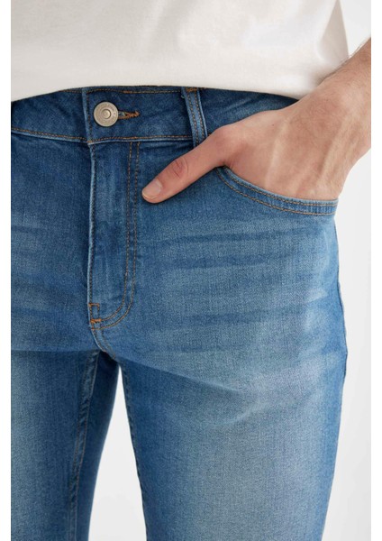 Skinny Fit Jean Bermuda Şort A4803AX24SM indirimleri