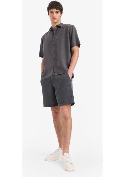 Relax Fit Tensel Bermuda Şort E0804AX25SM fırsatları