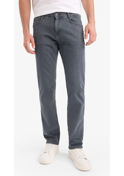 Sergio Regular Fit Normal Kalıp Normal Bel Boru Paça Jean Pantolon E7266AX25SM modelleri