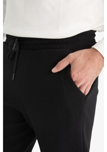 Regular Fit Cepli Düz Paça Dokulu Eşofman Altı D7603AX25SP indirimleri