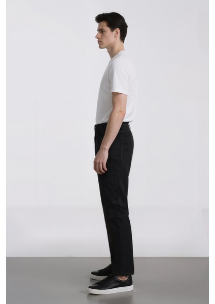 Sergio Regular Fit Normal Kalıp Normal Bel Boru Paça Siyah Jean Pantolon W6868AZ25SP fırsatları