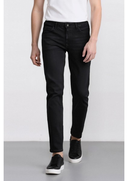 Sergio Regular Fit Normal Kalıp Normal Bel Boru Paça Siyah Jean Pantolon W6868AZ25SP indirimleri