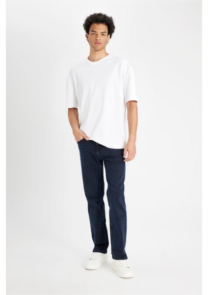 Sergio Regular Fit Normal Kalıp Normal Bel Boru Paça Jean Pantolon W7086AZ24AU