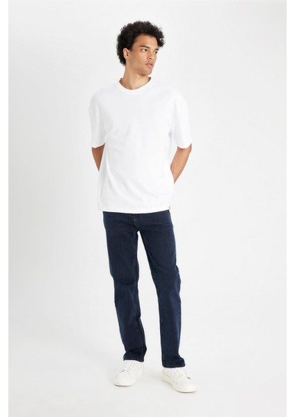 Sergio Regular Fit Normal Kalıp Normal Bel Boru Paça Jean Pantolon W7086AZ24AU fiyatları