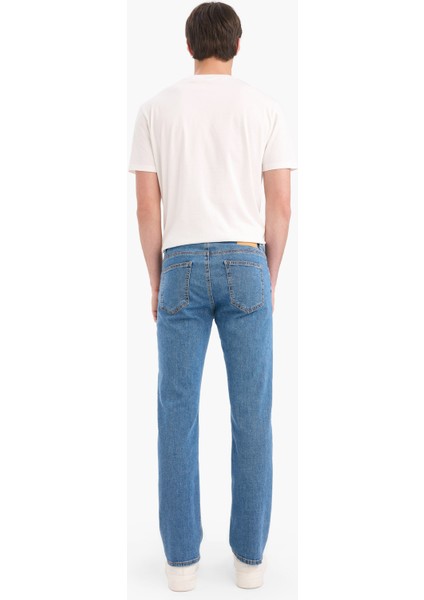 Sergio Regular Fit Normal Kalıp Normal Bel Boru Paça Jean Pantolon E7277AX25SM