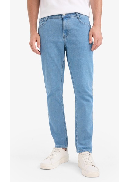 Pedro Slim Fit Dar Kalıp Normal Bel Dar Paça Jean Pantolon E7436AX25SM indirimleri