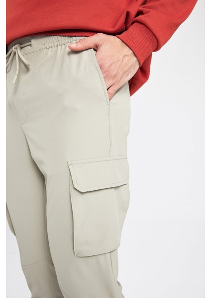 Yazlık Taktik Jogger Pantolon Slim Fit Dar Kesim Kargo Cepli B3585AX24SP indirimleri