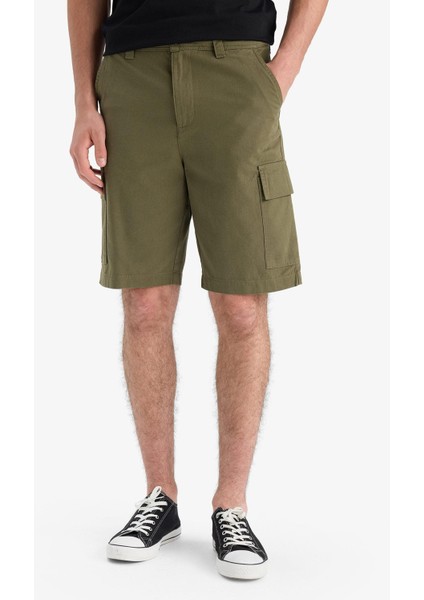 %100 Pamuk Regular Kargo Cepli Bermuda Şort modelleri