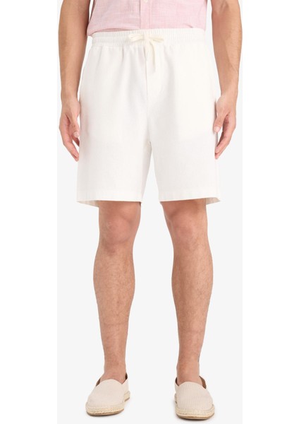 %100 Pamuk Relax Fit Pamuklu Bermuda Şort E0886AX25SM fırsatları