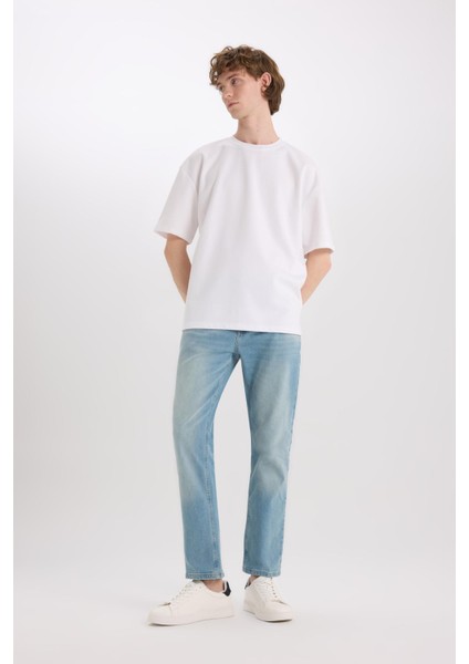 Sergio Regular Fit Normal Kalıp Normal Bel Boru Paça Jean Pantolon E5414AX25SP fiyatları