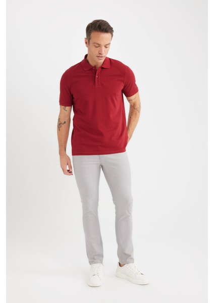 Yazlık Chino Kanvas Dokulu Pantolon Slim Fit Dar Kesim Cepli Dar Paça T1055AZ25SP modelleri