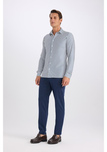 Jogger Düz Paça Her Yöne Esneyen Yazlık Kumaş Pantolon T6317AZ25SP modelleri