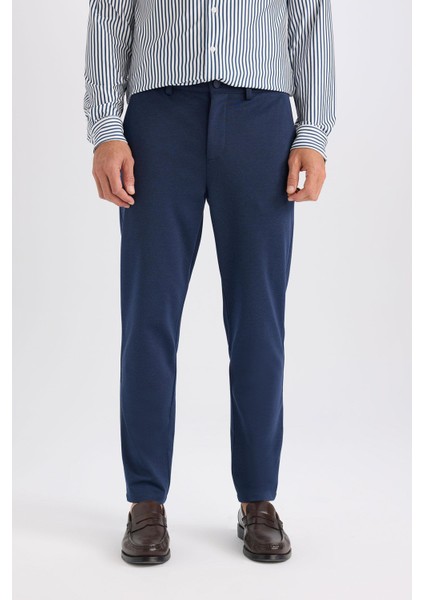 Jogger Düz Paça Her Yöne Esneyen Yazlık Kumaş Pantolon T6317AZ25SP fırsatları