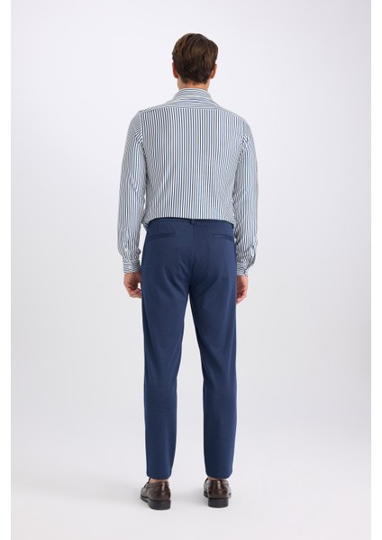 Jogger Düz Paça Her Yöne Esneyen Yazlık Kumaş Pantolon T6317AZ25SP